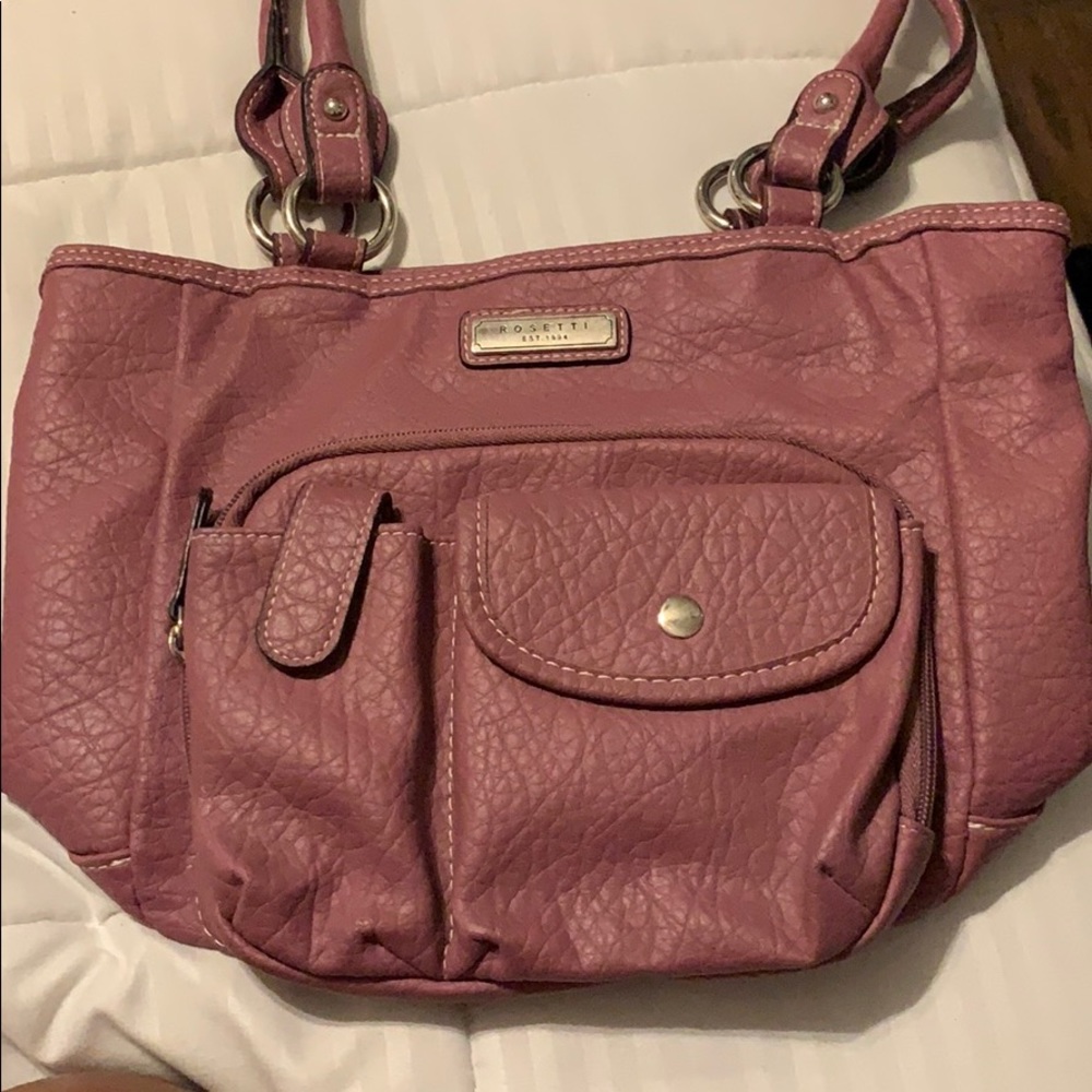 Purple Rosetti purse